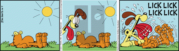 Garfield on Wednesday June 7, 2017 Comic Strip