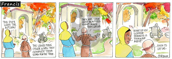 Francis on Friday November 1, 2024 Comic Strip