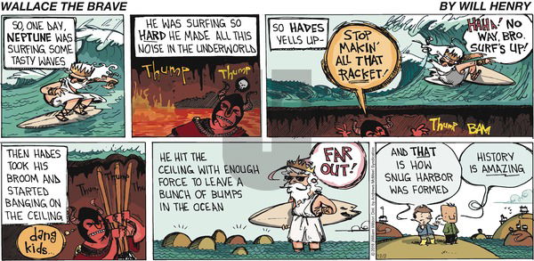 Wallace the Brave on Sunday December 2, 2018 Comic Strip