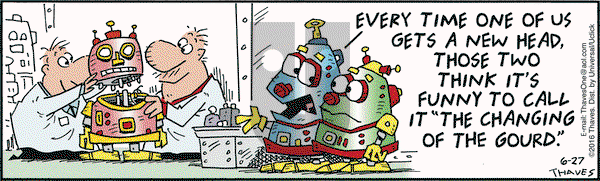 Frank and Ernest on Monday June 27, 2016 Comic Strip