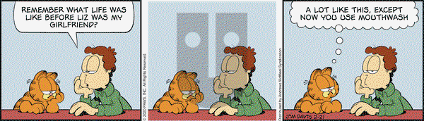 Garfield on Friday February 21, 2020 Comic Strip