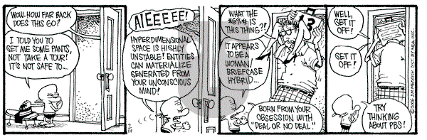 Monty on Saturday July 15, 2006 Comic Strip