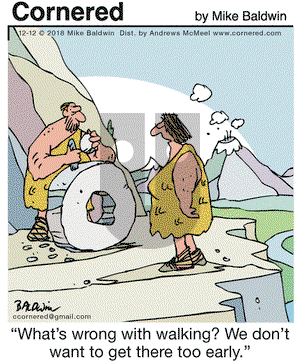 Cornered on Wednesday December 12, 2018 Comic Strip