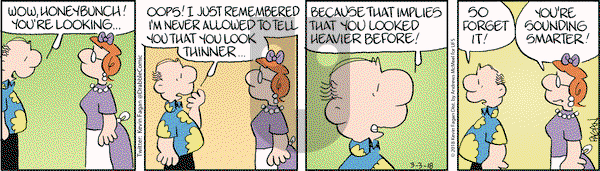 Drabble on Saturday March 3, 2018 Comic Strip