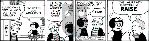 Nancy Classics on Wednesday March 5, 2025 Comic Strip