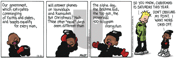 Frazz on Tuesday December 21, 2004 Comic Strip