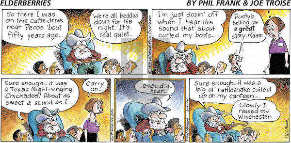 The Elderberries on Sunday June 4, 2006 Comic Strip
