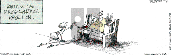 Non Sequitur on Saturday July 10, 2004 Comic Strip