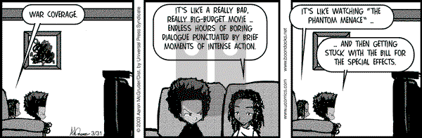 The Boondocks on Monday November 1, 2010 Comic Strip