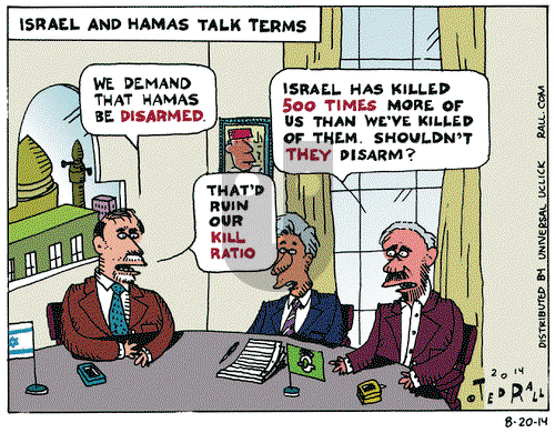 Ted Rall on Wednesday August 20, 2014 Comic Strip