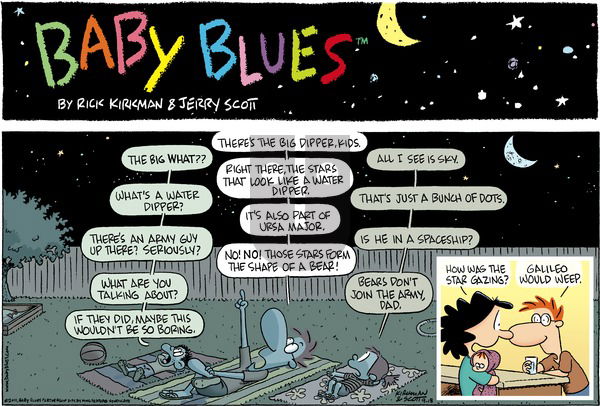 Baby Blues on Sunday September 18, 2011 Comic Strip