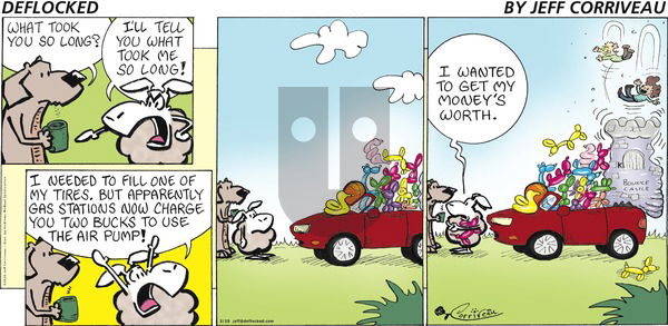 DeFlocked on Sunday March 15, 2020 Comic Strip