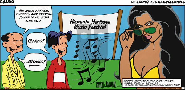 Baldo on Sunday October 16, 2011 Comic Strip