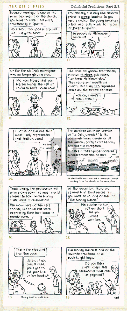 Mexikid Stories - Friday April 16, 2021 Comic Strip