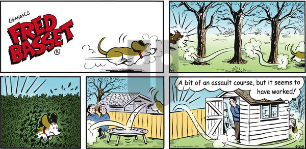 Fred Basset on Sunday February 10, 2013 Comic Strip