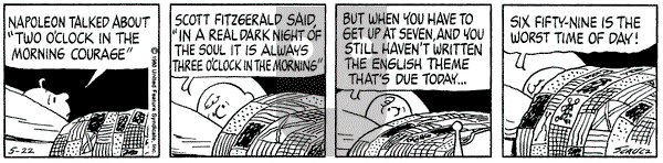 Peanuts on Thursday May 22, 1980 Comic Strip