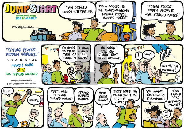 JumpStart on Sunday April 22, 2001 Comic Strip