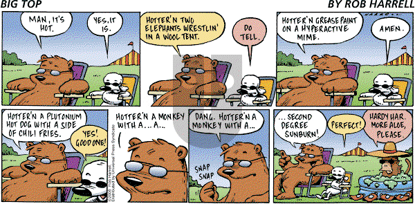 Big Top - Sunday July 30, 2006 Comic Strip