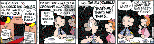 Drabble on Wednesday August 22, 2012 Comic Strip