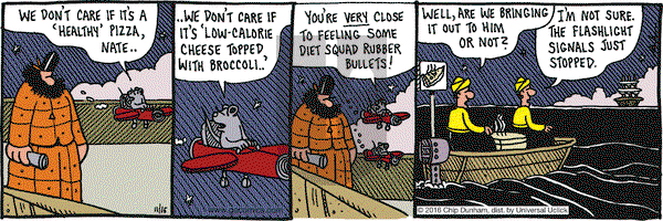Overboard on Wednesday November 16, 2016 Comic Strip