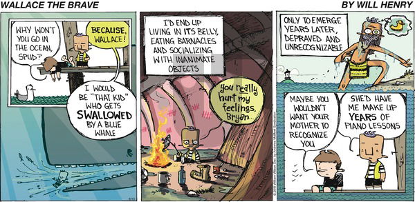 Wallace the Brave on Sunday August 19, 2018 Comic Strip