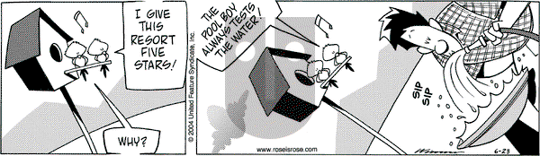 Rose is Rose on Wednesday June 23, 2004 Comic Strip