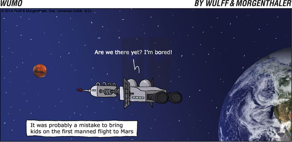 WuMo - Sunday September 21, 2014 Comic Strip