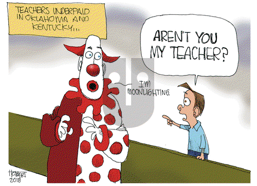 Jerry Holbert on Tuesday April 3, 2018 Comic Strip