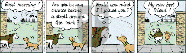 Fred Basset on Wednesday April 4, 2018 Comic Strip