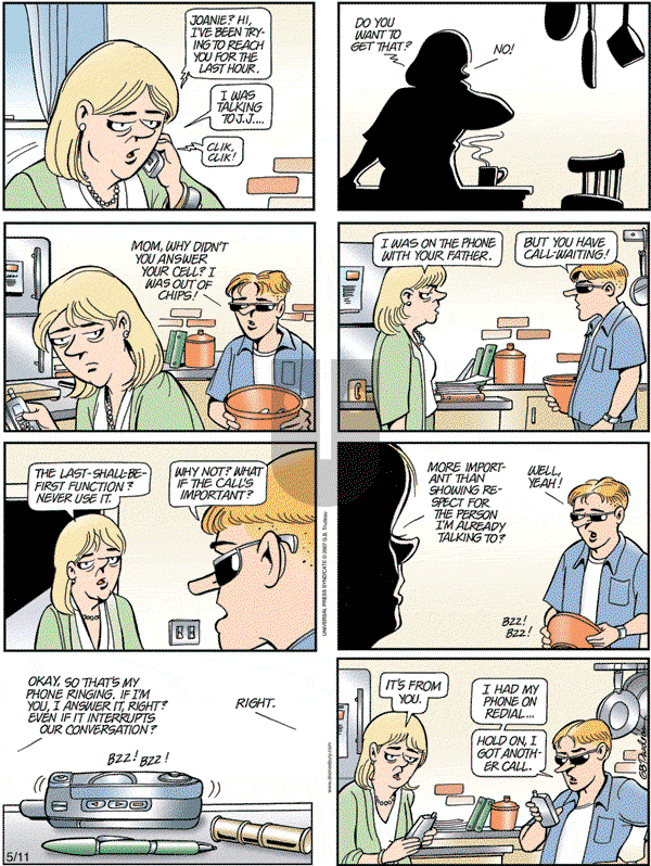 Doonesbury - Sunday May 11, 2008 Comic Strip