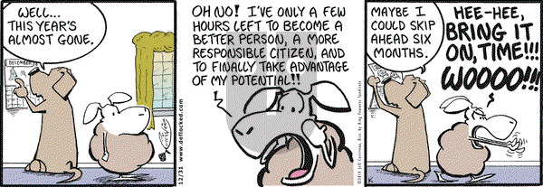 DeFlocked on Wednesday December 31, 2014 Comic Strip
