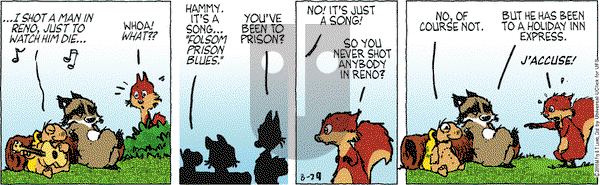 Over the Hedge on Monday August 29, 2016 Comic Strip