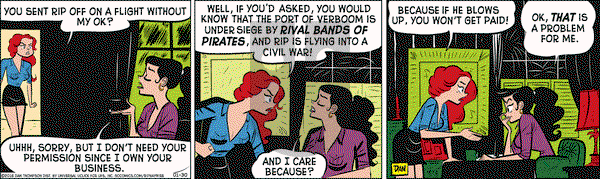Rip Haywire on Saturday January 30, 2016 Comic Strip