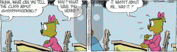 The Grizzwells on Thursday March 8, 2018 Comic Strip