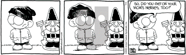 The Buckets on Saturday November 1, 2003 Comic Strip