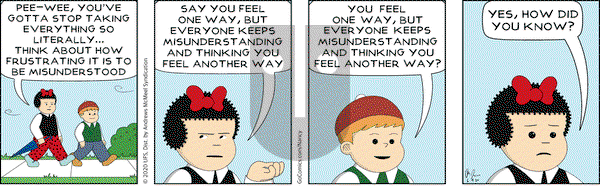 Nancy on Thursday June 4, 2020 Comic Strip
