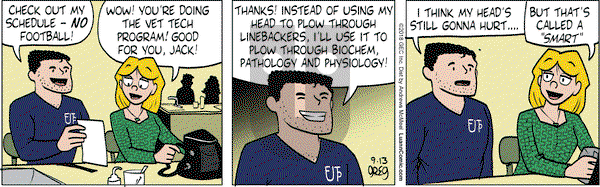 Luann on Thursday September 13, 2018 Comic Strip