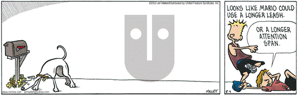 Frazz on Wednesday September 3, 2003 Comic Strip