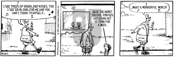 Grand Avenue on Saturday April 22, 2006 Comic Strip