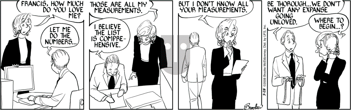 9 Chickweed Lane - Friday March 28, 2008 Comic Strip