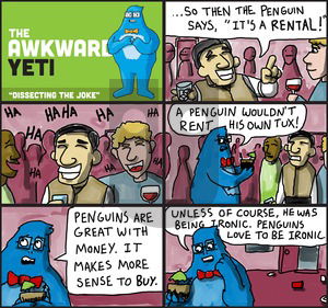 The Awkward Yeti on Sunday September 14, 2014 Comic Strip