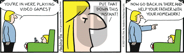 The Born Loser on Monday February 10, 2025 Comic Strip