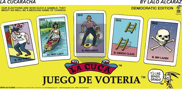 La Cucaracha on Sunday October 14, 2012 Comic Strip