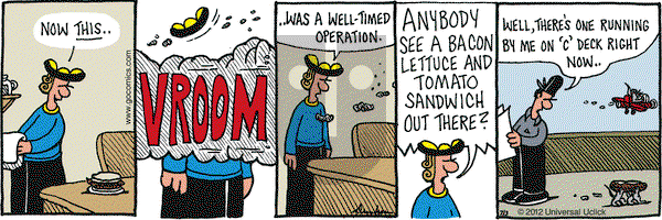 Overboard on Tuesday July 3, 2012 Comic Strip