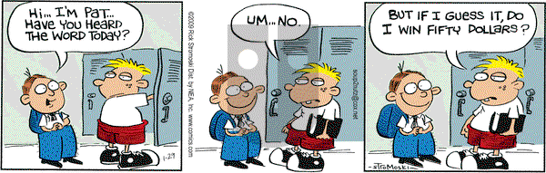 Soup to Nutz - Old on Thursday January 29, 2009 Comic Strip