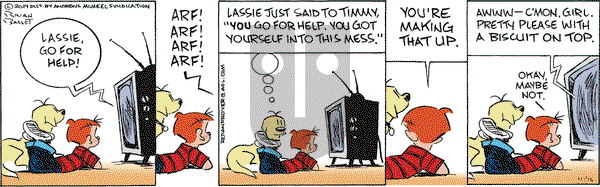 Red and Rover on Saturday November 16, 2019 Comic Strip
