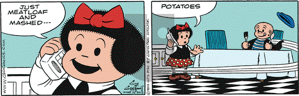Nancy on Friday June 22, 2012 Comic Strip