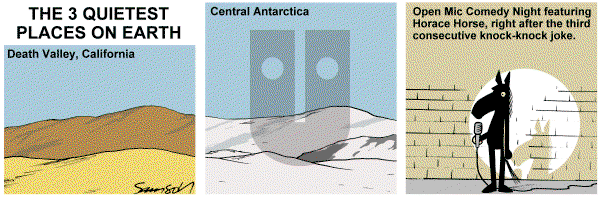 Dark Side of the Horse on Sunday April 15, 2012 Comic Strip