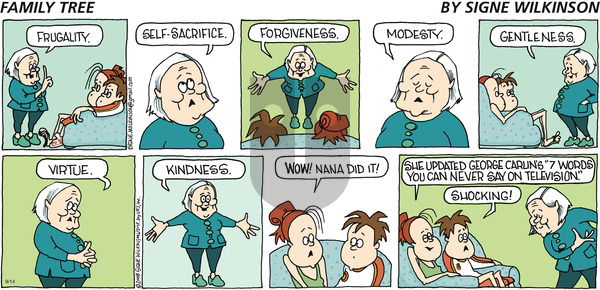 Family Tree on Sunday September 14, 2008 Comic Strip