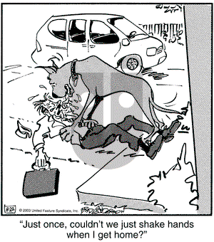 Marmaduke on Monday November 24, 2003 Comic Strip